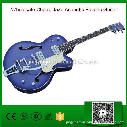 Wholesale Cheap Jazz Acoustic Electric Guitar/Musical Instrument from China